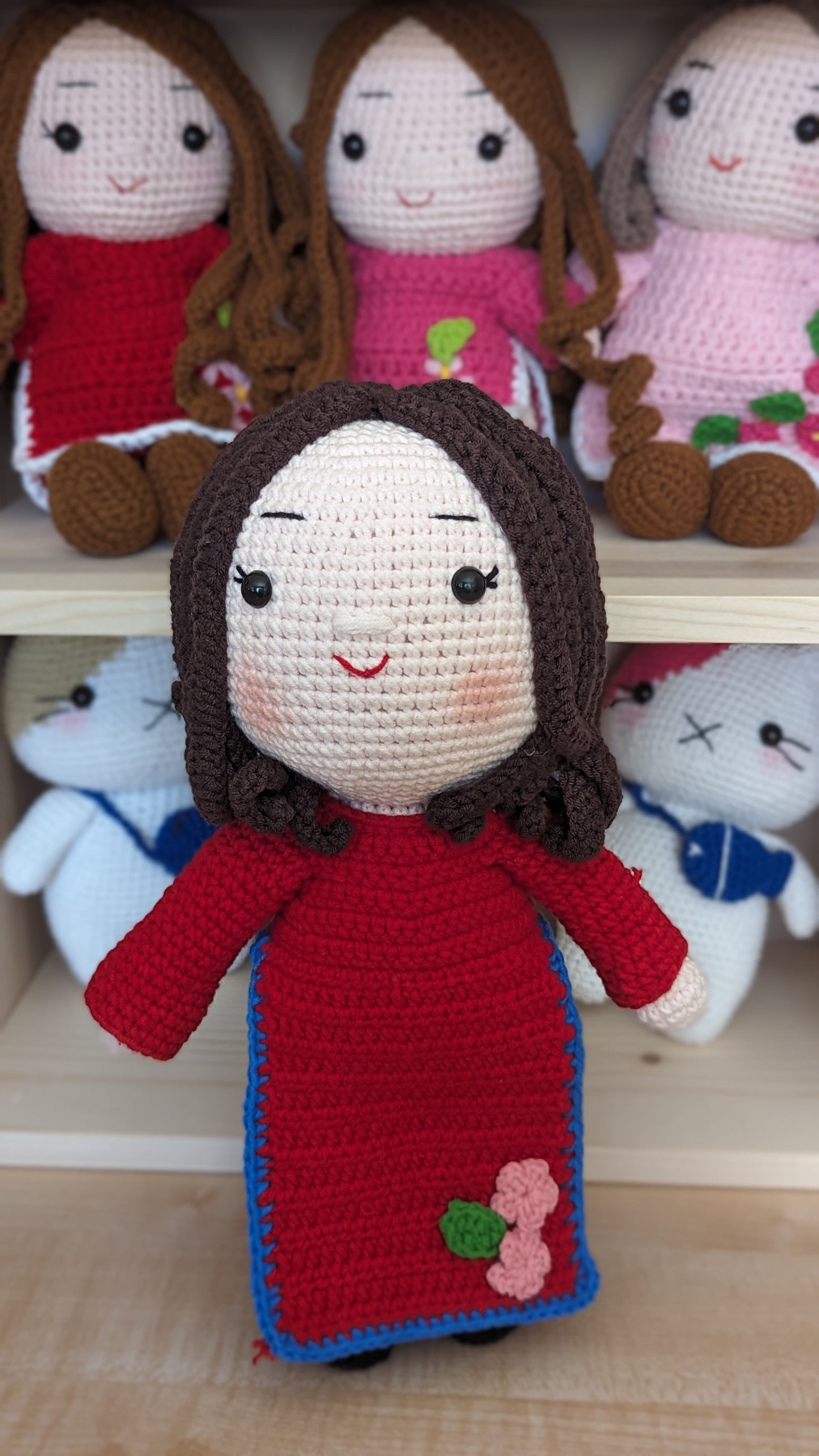 Amigurumi Vietnamese handmade doll