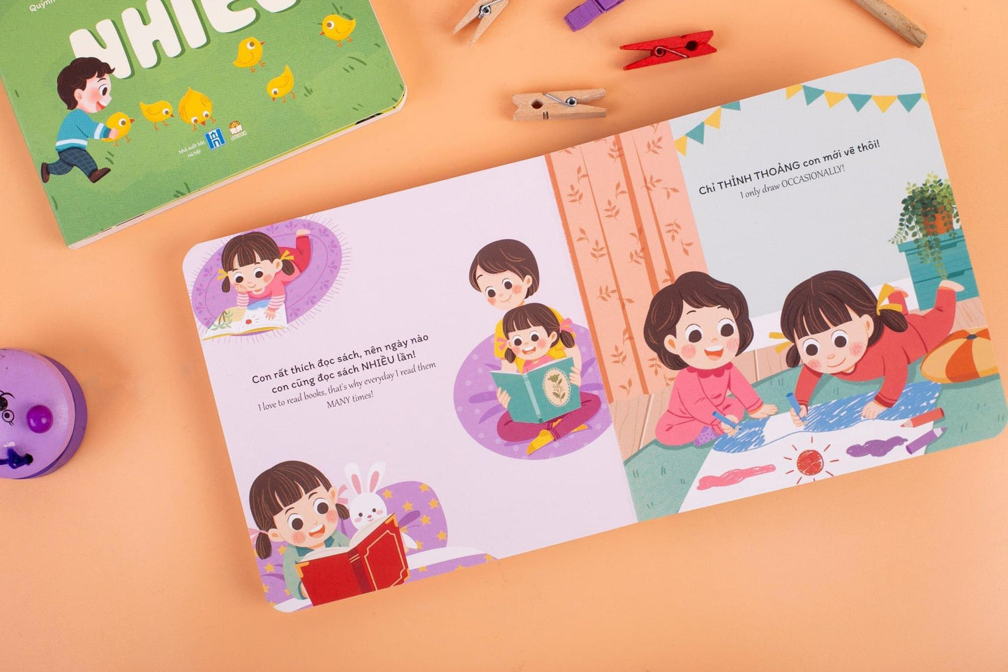Bilingual Let's Talk Series: Opposites, 4-book set | BÉ HỌC GIAO TIẾP - Từ Vựng Đối Lập, bộ 4 cuốn, Song Ngữ