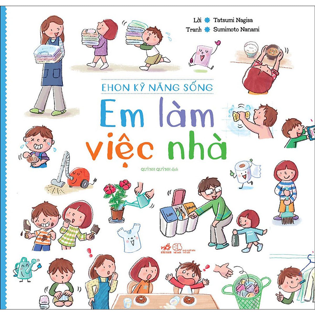 Em Làm Việc Nhà - Ehon Kỹ Năng Sống