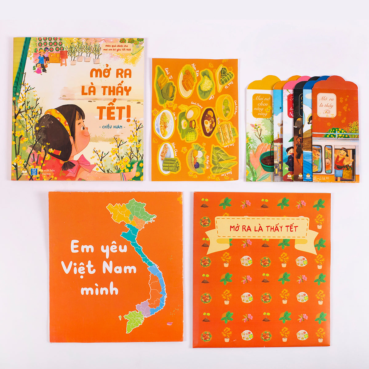 Set Mở ra là thấy Tết (phiên bản miền Nam) | Bilingual set: Open to Se –  VietCan Books