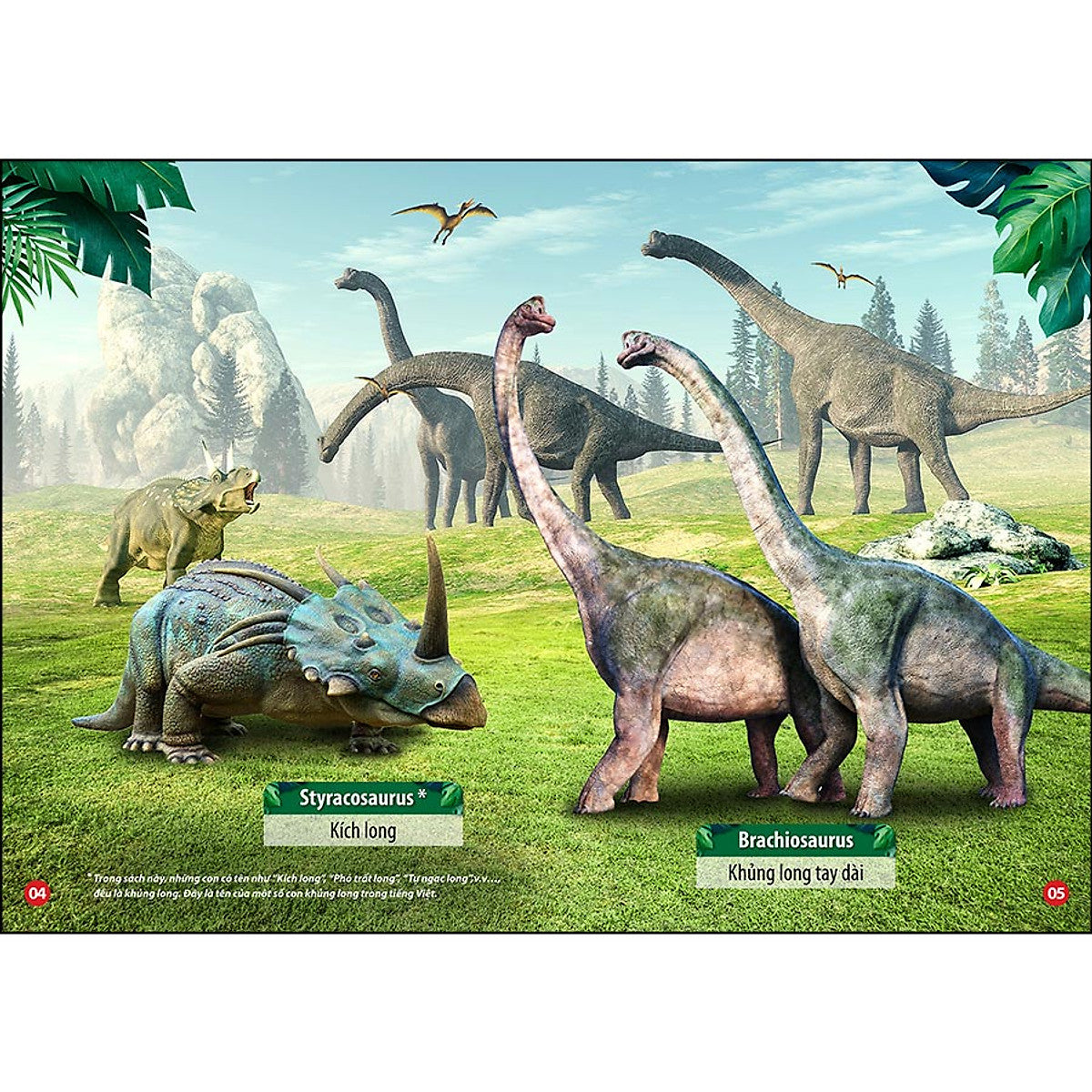 Bilingual Picture Dictionary: Dinosaurs | Từ Điển Bằng Hình Thế Giới Khủng Long - Song Ngữ Anh - Việt