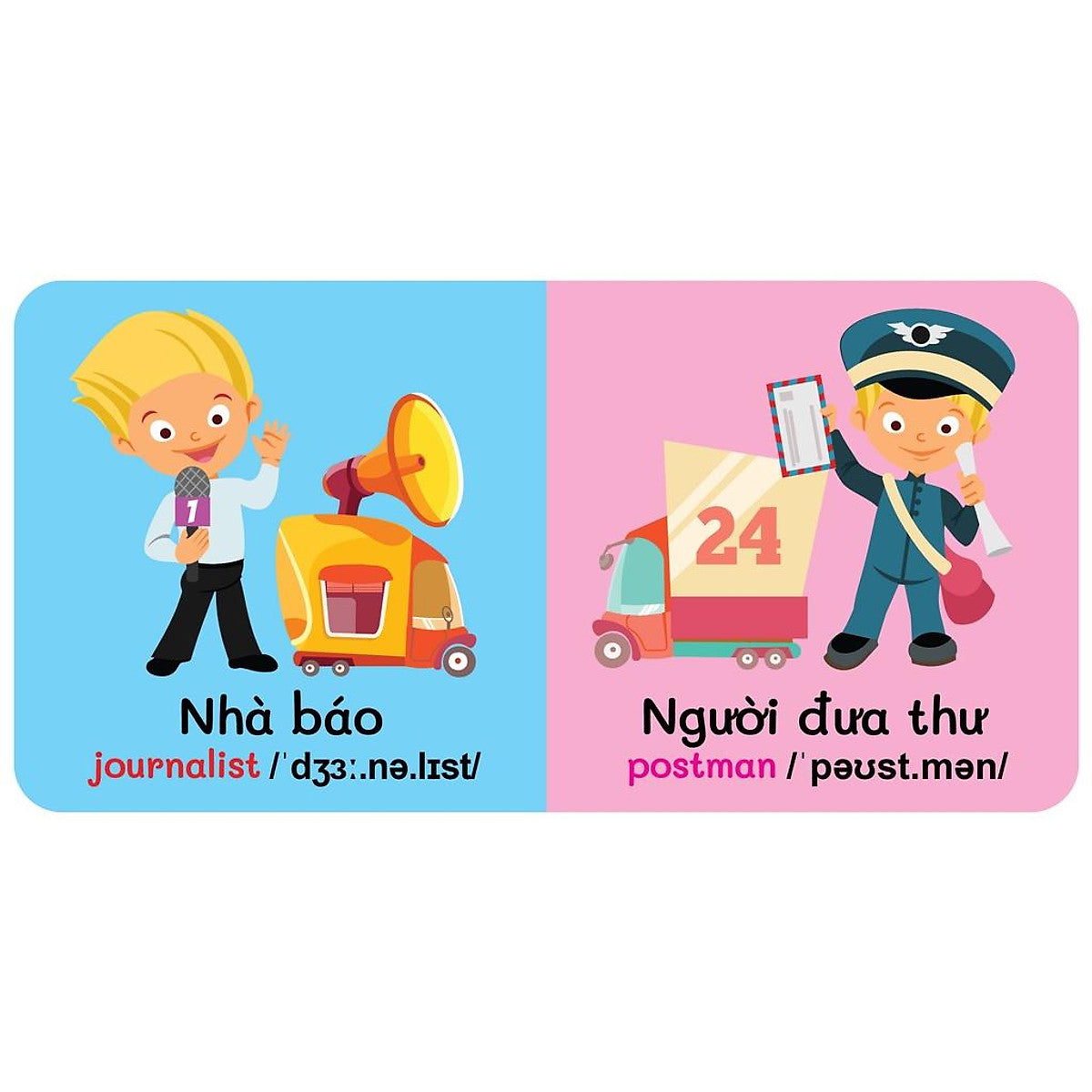 Bilingual First Picture Dictionary Boxset - 9 books | Hộp Từ Điển Bằng Hình Đầu Tiên Của Bé Song Ngữ Anh- Việt