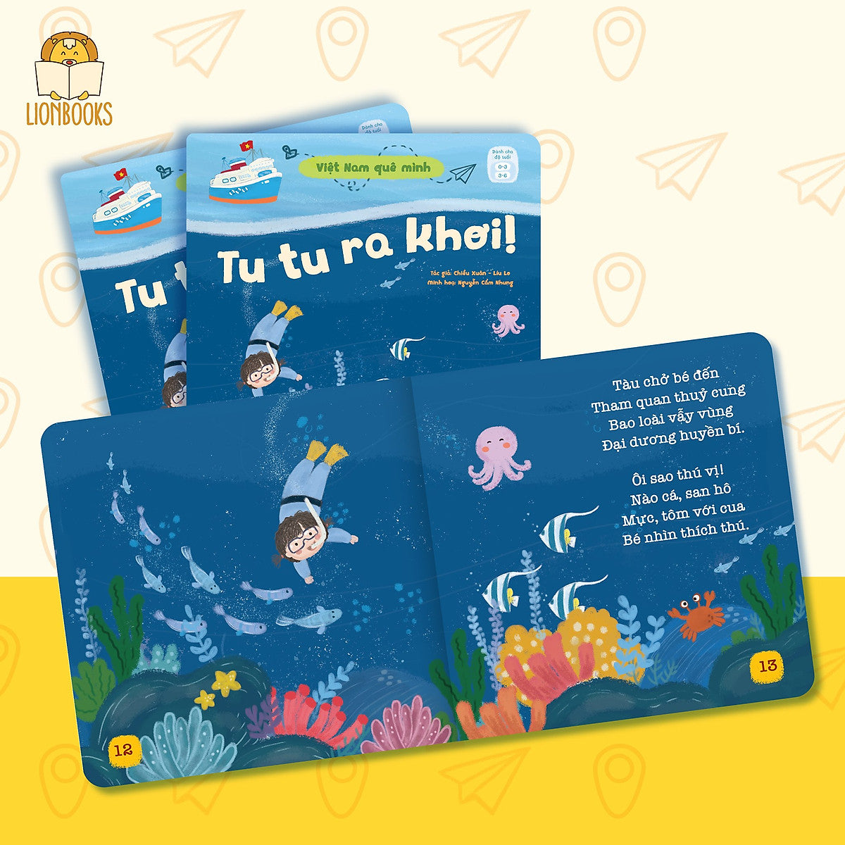 Việt Nam Quê Mình - Gia Đình Bé Bỏng Đi Du Lịch (Bộ 3 cuốn) - Sách Thơ Cho Bé