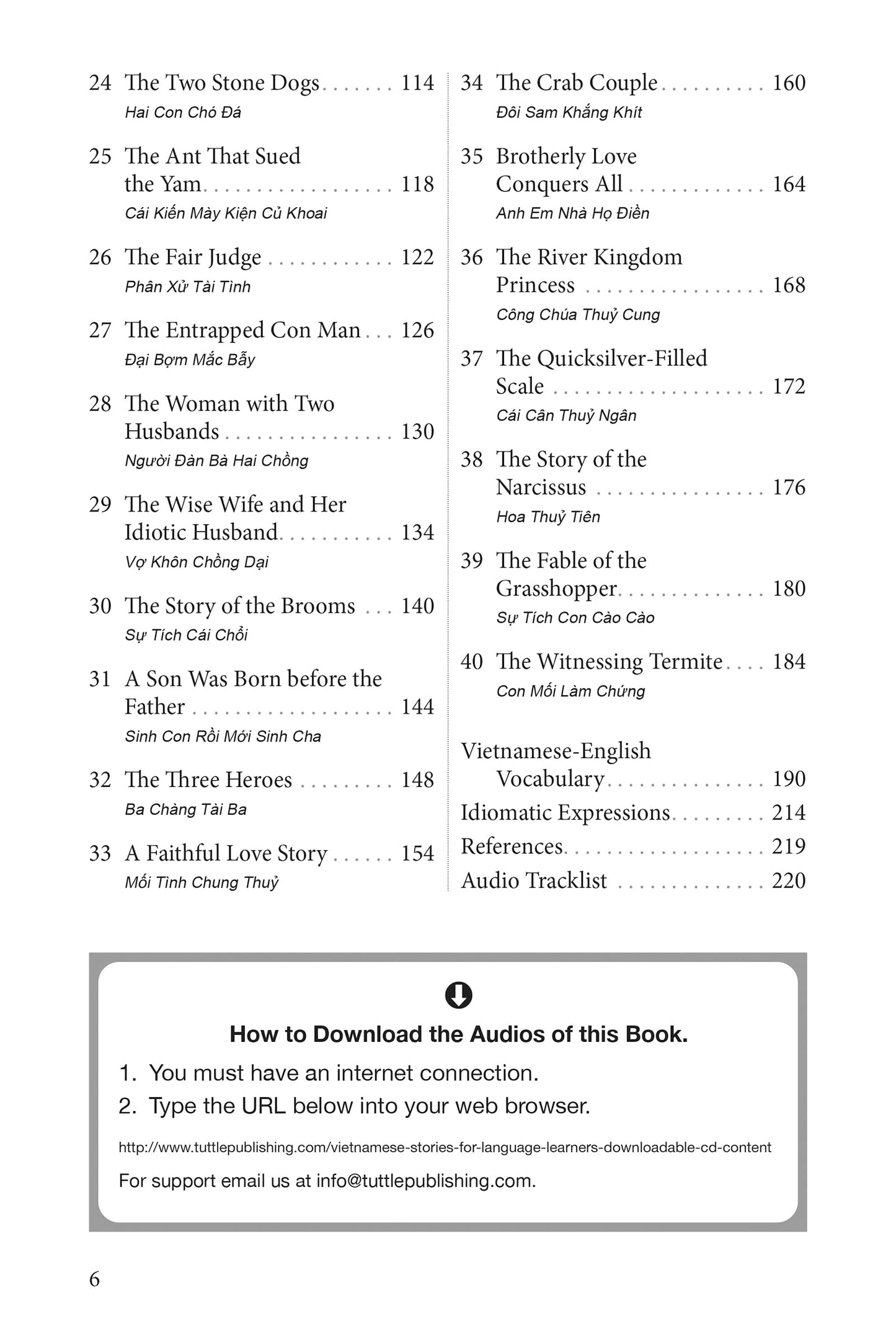 Vietnamese Stories for Language Learners: Traditional Folktales in Vietnamese and English (Free Online Audio)