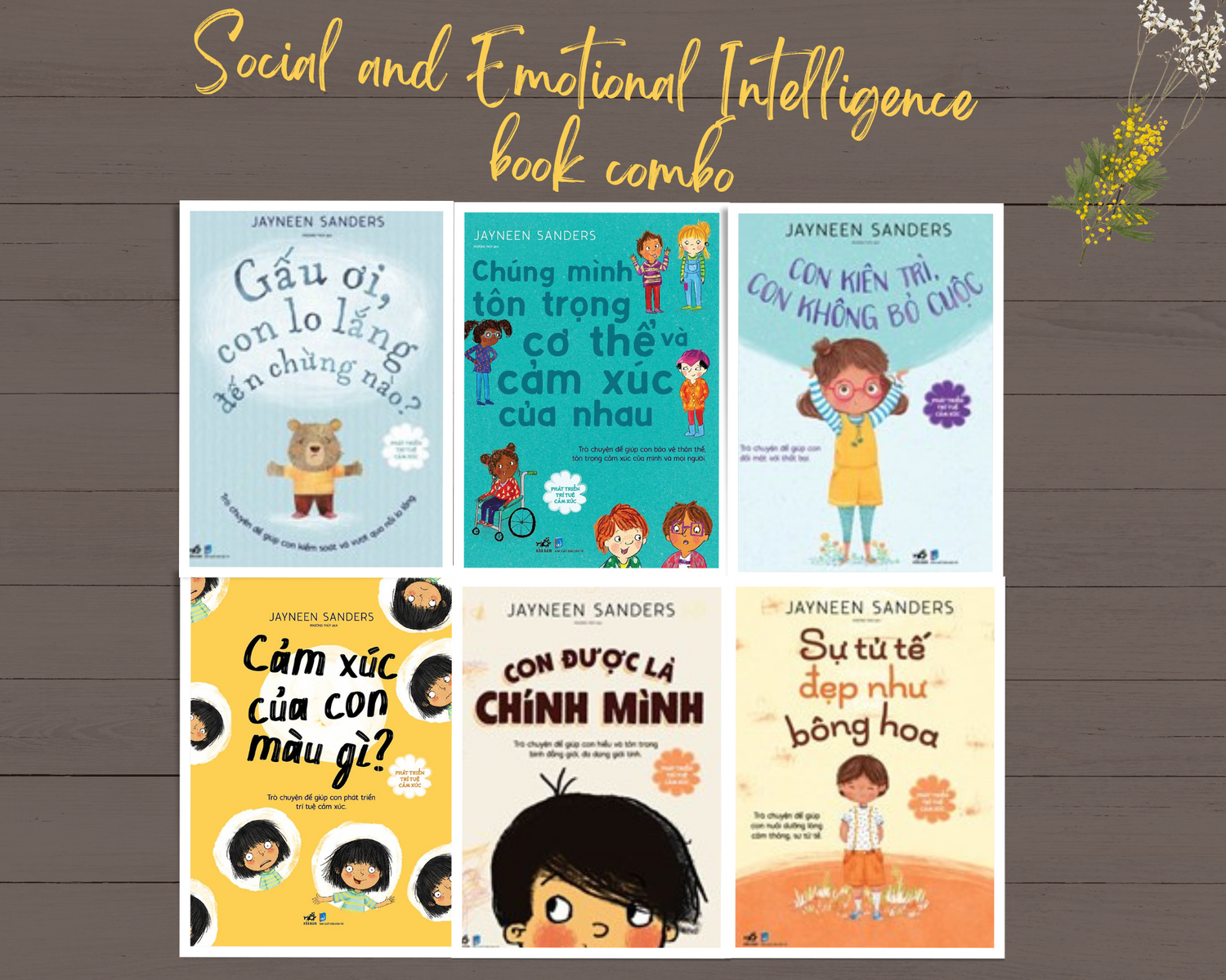 Social & Emotional Intelligence Collection | Sách Phát Triển Trí Tuệ Cảm Xúc