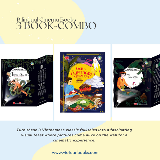 Bilingual Cinema Book combo (3 books) | Sách Chiếu Bóng bộ 3 cuốn