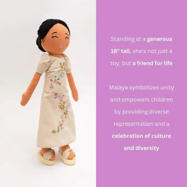 Joeydolls Filipina ‘Malaya’ Cultural Doll