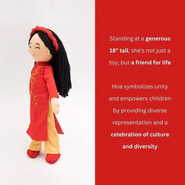 Joeydolls Vietnamese ‘Hoa’ Cultural Doll