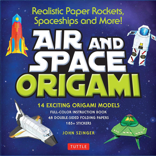 Air and Space Origami Ebook: Paper Rockets, Airplanes, Spaceships and More!