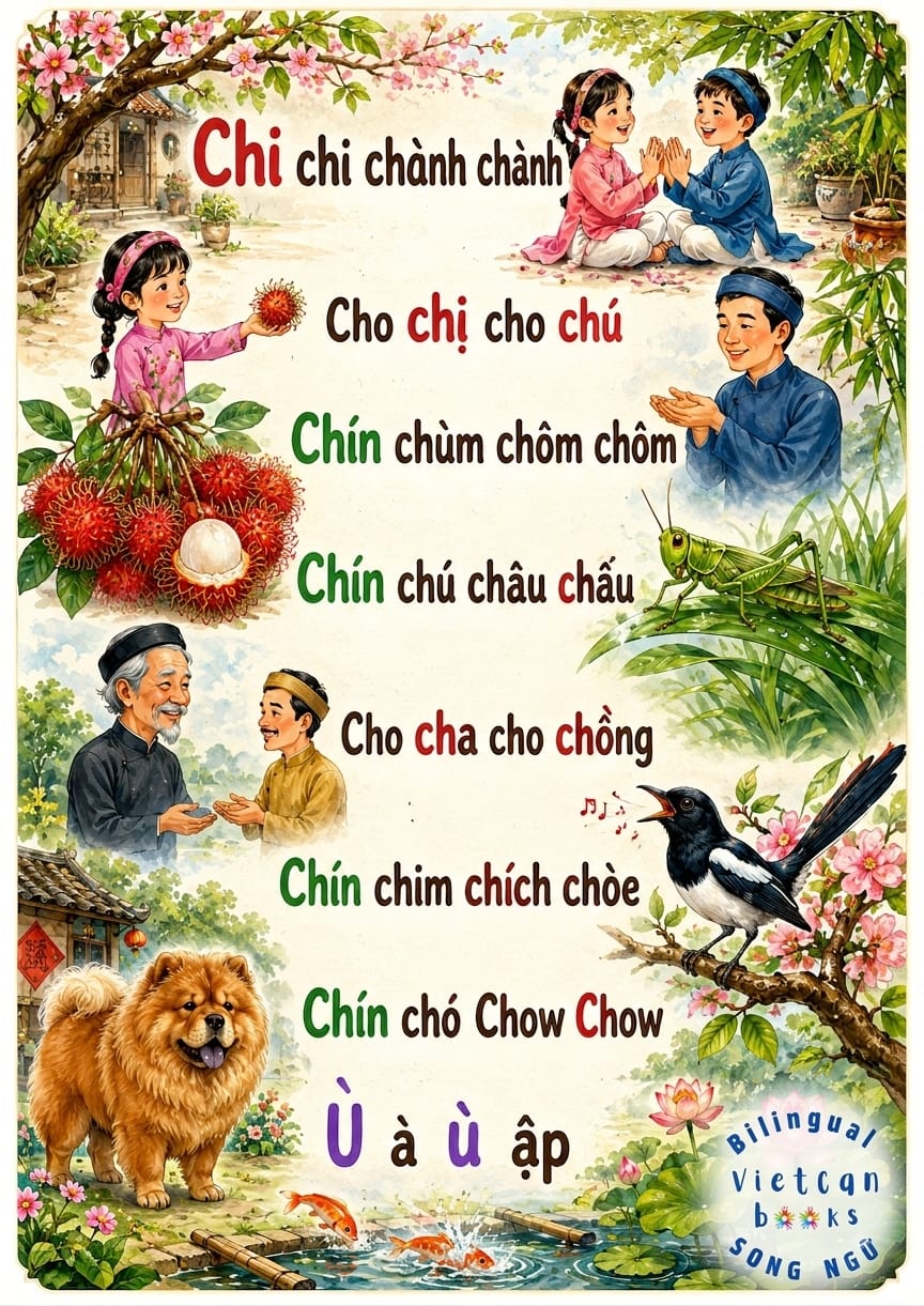 Chi Chi Chành Chành - All "ch" version