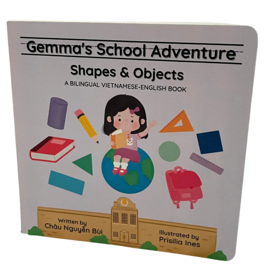 Gemma's School Adventure: Bilingual Vietnamese-English