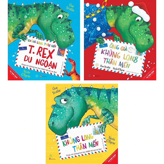 Dear Dinosaur 3-book combo: bilingual | Khủng Long Thân Mến: Combo 3 Cuốn song ngữ