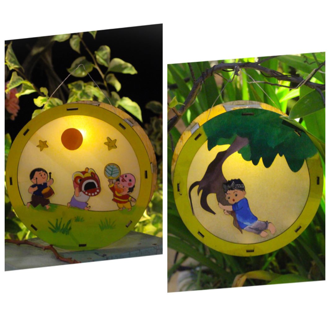 Mid-autumn Festival Wooden Lantern Kit | Lồng Đèn Trung Thu bằng Gỗ