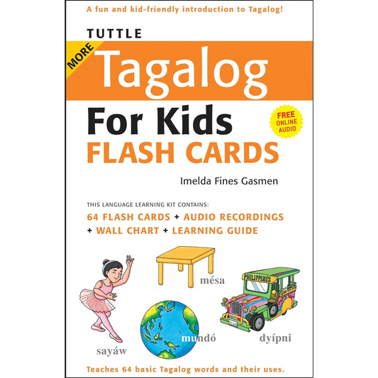 More Tagalog for Kids Flash Cards