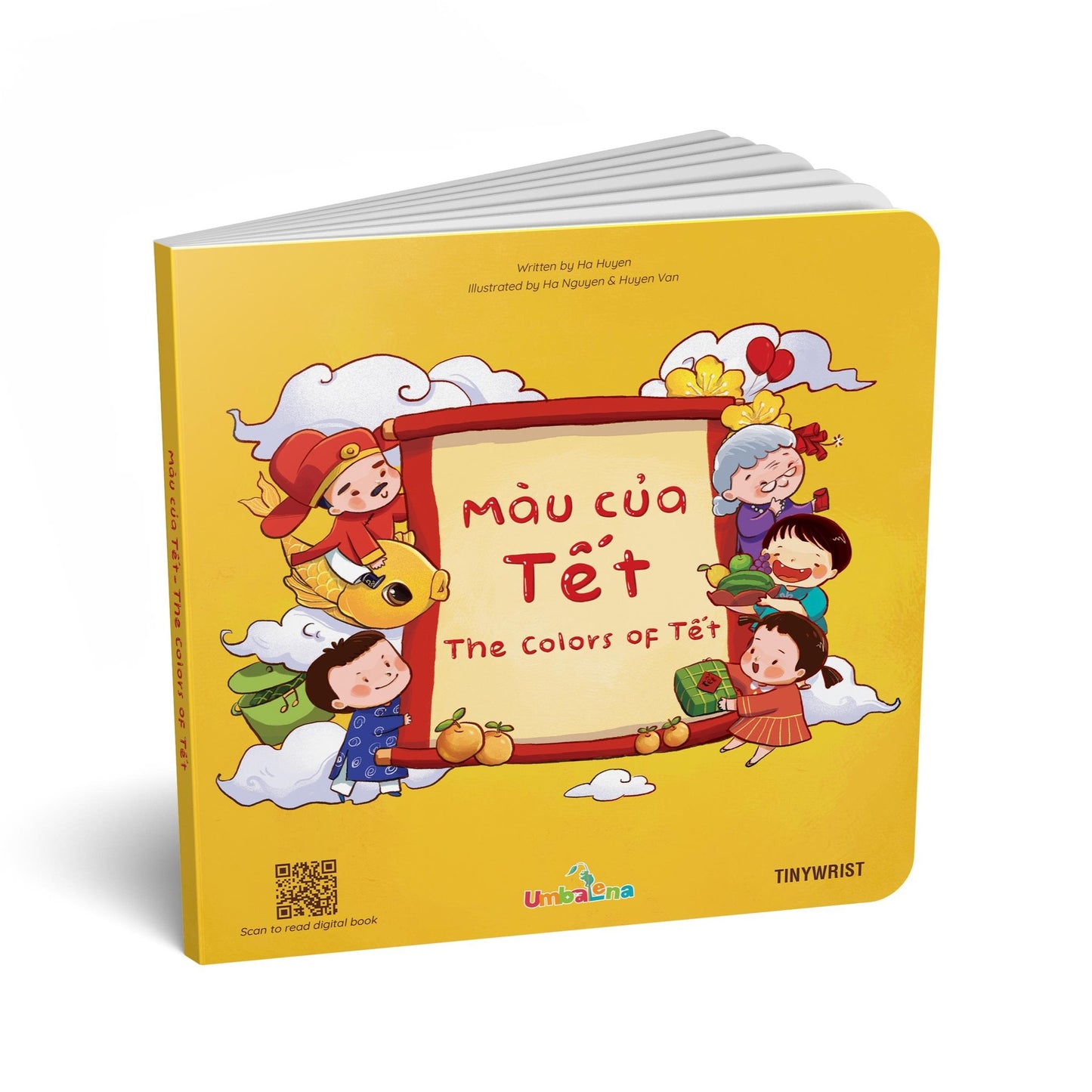 Bilingual Tiny Wrist combo: Colors of Tet + 10 Nursery Rhymes from Vietnam + Legend of Cuoi