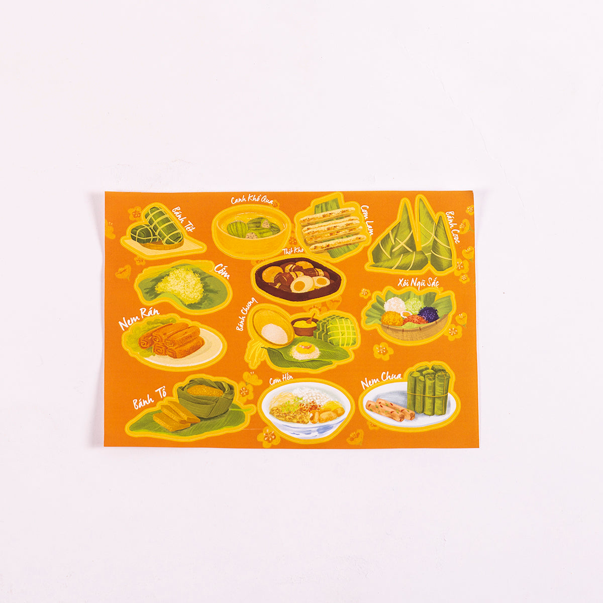 Set Mở ra là thấy Tết (Tết hồng đào miền Bắc) | Bilingual set: Open to See Tết (North Vietnam)