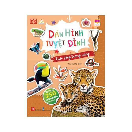 Sticker book | Dán hình tuyệt đỉnh - Cuộc sống trong rừng